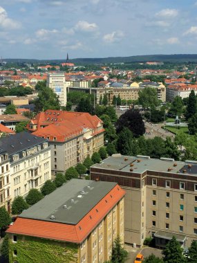 Almanya 'da Dresden şehir merkezi, 28.5.2016