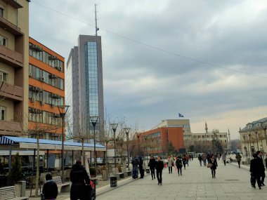 Priştine, Kosova şehir merkezinde 24,3. 2016