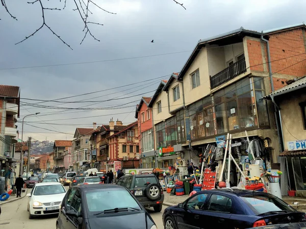 Pristina Belvárosa Koszovóban 2016 — Stock Fotó