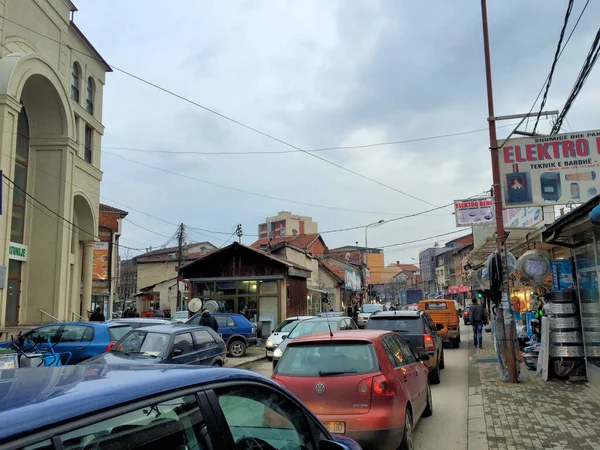 Centro Cidade Pristina Kosovo 2016 — Fotografia de Stock