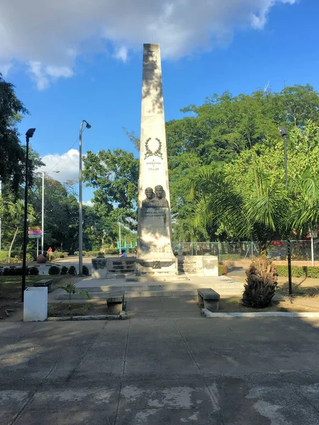 Beeldhouwkunst Een Park Camaguey Cuba 2016 — Stockfoto