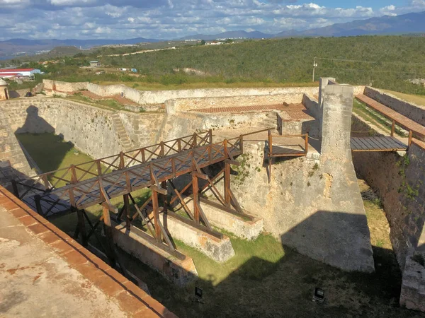 Castillo San Pedro Roca Біля Сантьяго Куба 2017 — стокове фото