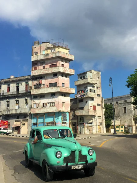 Küba Nın Tarihi Havana Kenti 2016 — Stok fotoğraf