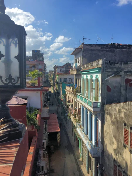 Città Vecchia Dell Avana Cuba 2016 — Foto Stock