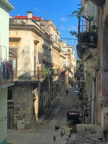 Ciudad Vieja Habana Cuba 2016 —  Fotos de Stock