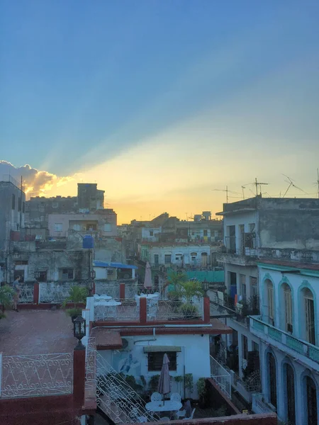Havana Cidade Velha Cuba 2016 — Fotografia de Stock