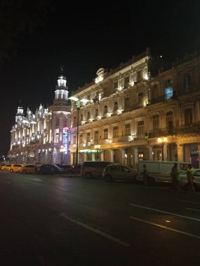 16.12.2016 gecesi Havana, Küba