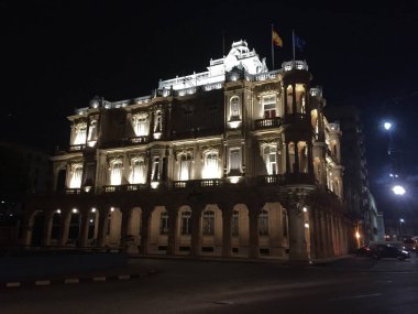 Havana, Küba 'da gece 10.1.2017