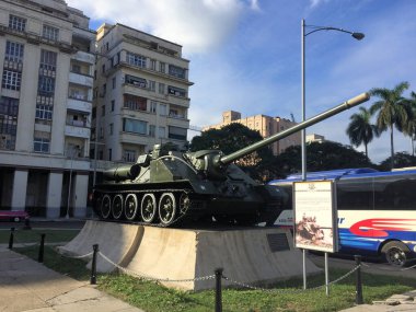 Küba 'da Havana' daki Devrim Müzesi 11.2017