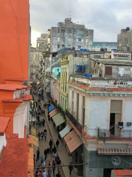 Küba Daki Havana Şehrine Bakın 2017 — Stok fotoğraf