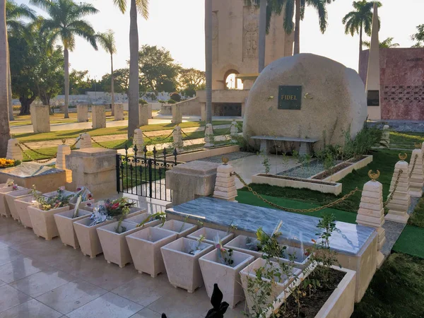 Fidel Castros Grave Santiagu Cuba 2016 — Stock fotografie