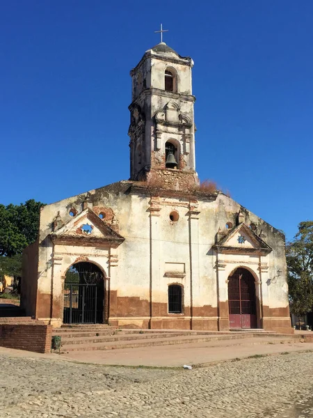 Pequena Igreja Trinidad Cuba 2016 — Fotografia de Stock