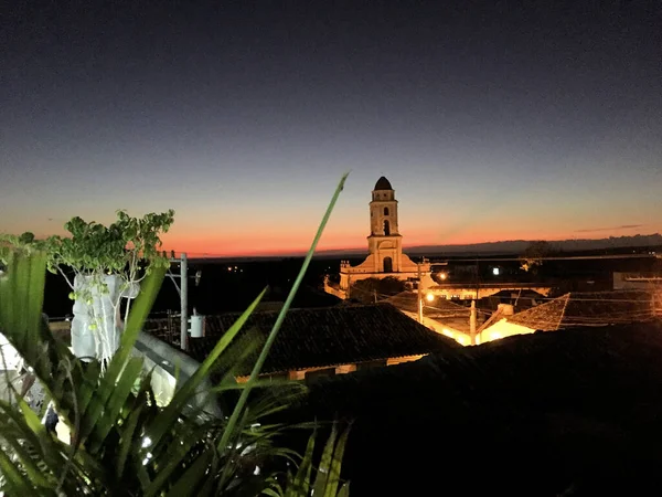 Ambiente Nocturno Trinidad Cuba 2016 —  Fotos de Stock