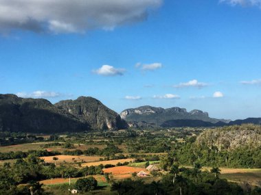 Küba 'da Vinales çevresindeki inanılmaz kırsal alan 2.1.2017