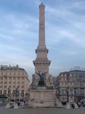 Portekiz Lizbon 'da heykel 26.3.2019