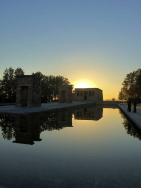 Madrid, İspanya 'da şafakta 10.11.2016