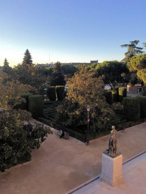 İspanya 'da Madrid' de park 10.11.2016