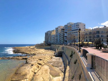 Malta 'da Sliema limanı 5.3.2020