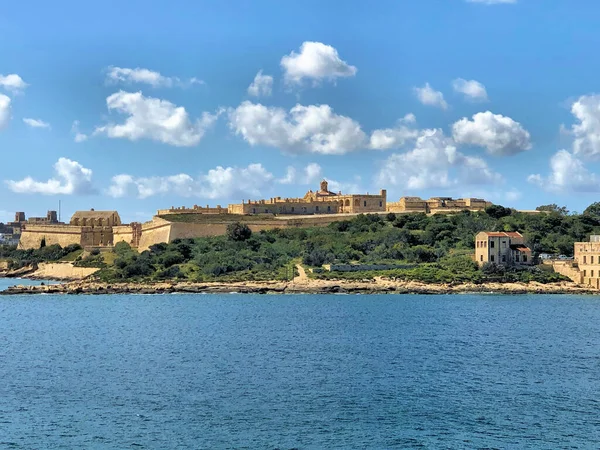 Lungomare Sliema Malta 2020 — Foto Stock