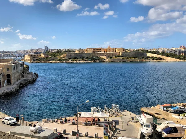 Vista Valletta Malta 2020 — Foto Stock