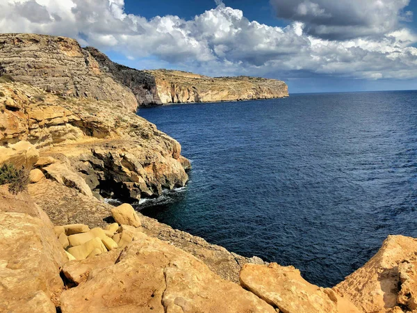 Gruta Azul Malta 2020 — Foto de Stock