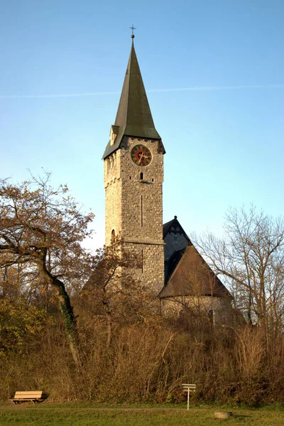 Katolska Kyrkan Balzers Liechtenstein 2020 — Stockfoto