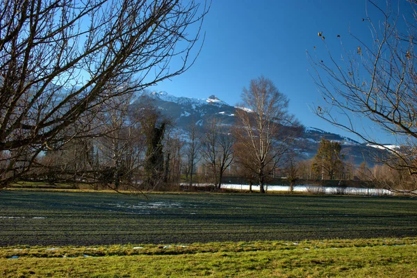 リヒテンシュタインのバズの風景16 2020 — ストック写真