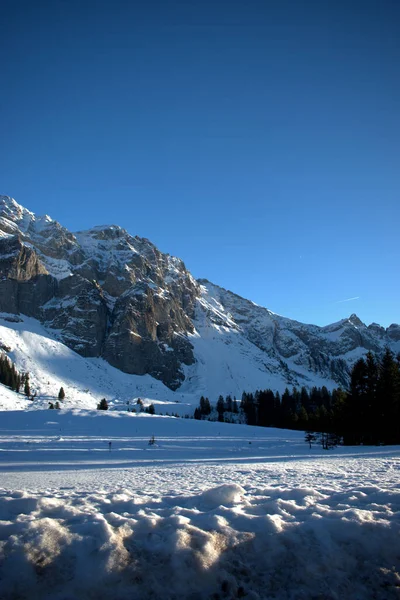 Alpstein Mountain Panorama Switzerland 2020 — Stock Photo, Image