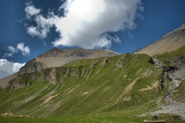 Incroyable Panorama Montagne Albulapass Suisse 2020 — Photo