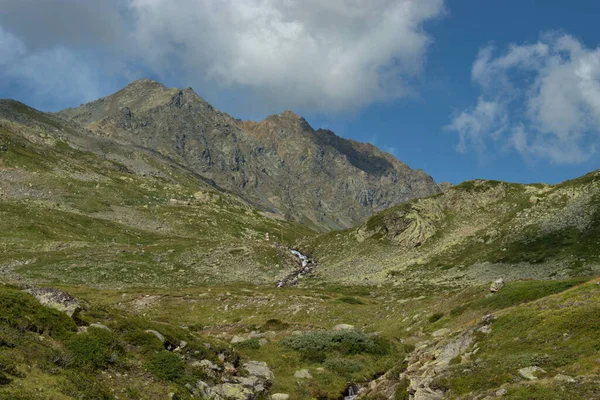 Road Trip Travers Fluelapass Dans Les Montagnes Suisse 2020 — Photo