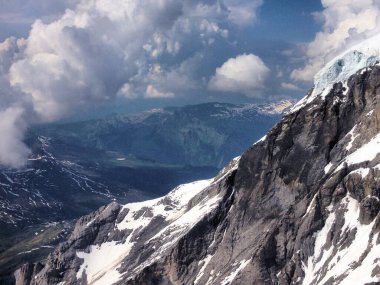 Avrupa 'nın tepesinde, İsviçre' de Jungfrau Dağı 'nın zirvesinde, 5.6.2015