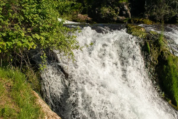 Cascate Del Reno Sono Più Grandi Cascate Europa Situate Vicino — Foto Stock