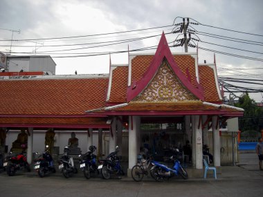 Tayland 'da Pattaya' da bir Budist tapınağının ziyareti 8.12.2018