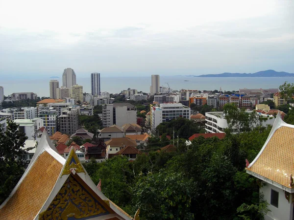 Blick Über Das Gebiet Von Yomtien Bei Pattaya Thailand 2018 — Stockfoto