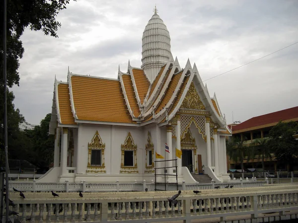 Visitação Templo Budista Pattaya Tailândia 2018 — Fotografia de Stock