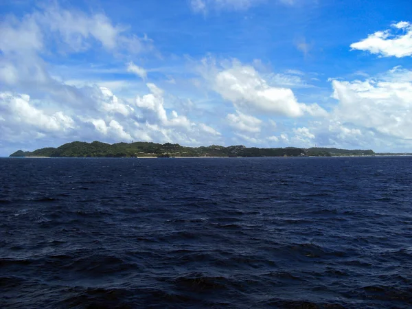 Paseo Barco Por Mar Desde Bacolod Isla Negros Filipinas 2013 — Foto de Stock