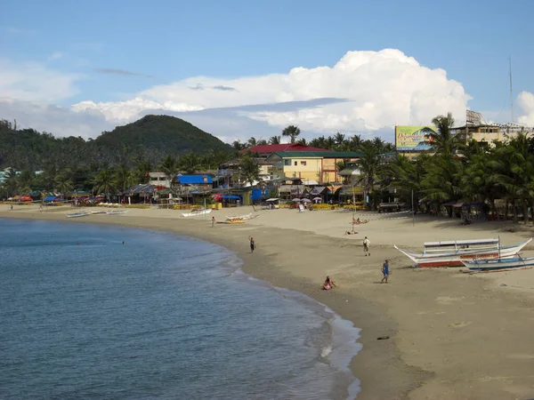 Majestosa Vista Sobre Praia Branca Puerto Galera Nas Filipinas 2012 — Fotografia de Stock