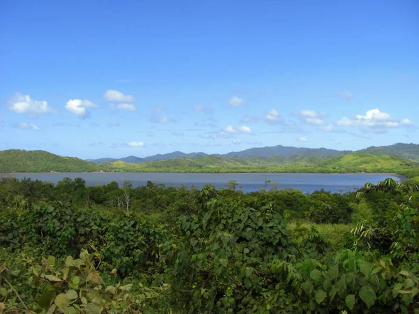 Majestätischer Blick Über Die Landschaft Und Das Meer Palawan Auf — Stockfoto