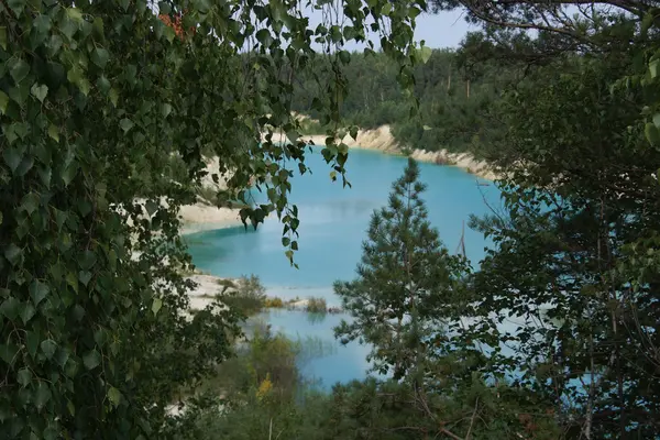 Mavi ve yeşil - güzel Rus doğa