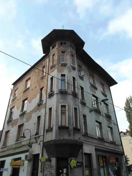 Old beautiful house in Sarajevo — Stock Photo, Image