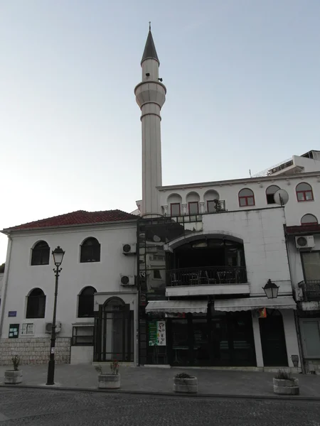 Mooie Montenegro, stad van Ulcinj in de zomer — Stockfoto