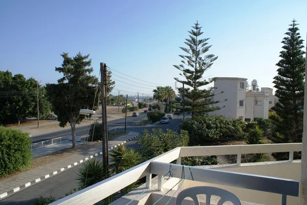 Larnaka, Chipre ciudad y hermosa vista — Foto de Stock