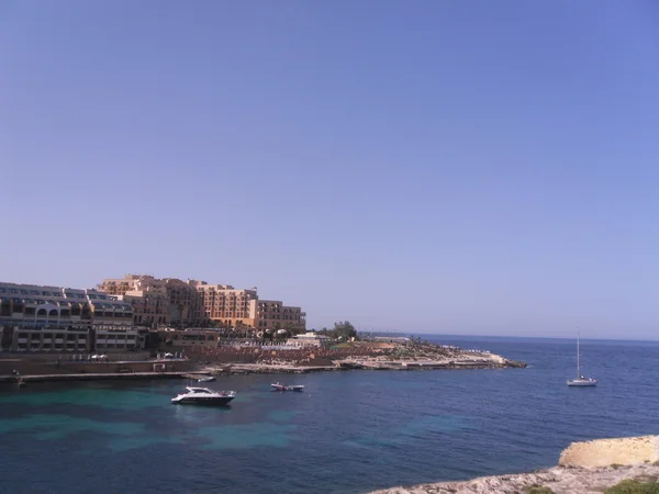 Natura di Malta, Mar Mediterraneo — Foto Stock