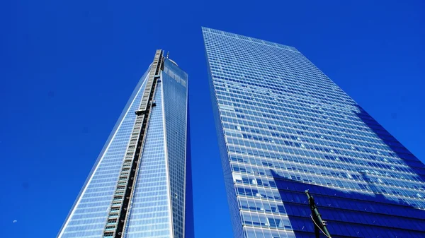 Wolkenkratzer im neuen yourk, vereinigte staaten von amerika — Stockfoto