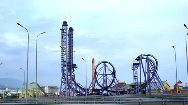 Rusya, Havaalanı ve Olympic park City'de Sochi — Stok fotoğraf