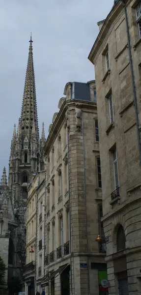 Bordeaux city, gothic cathedral in France — Stock Photo, Image