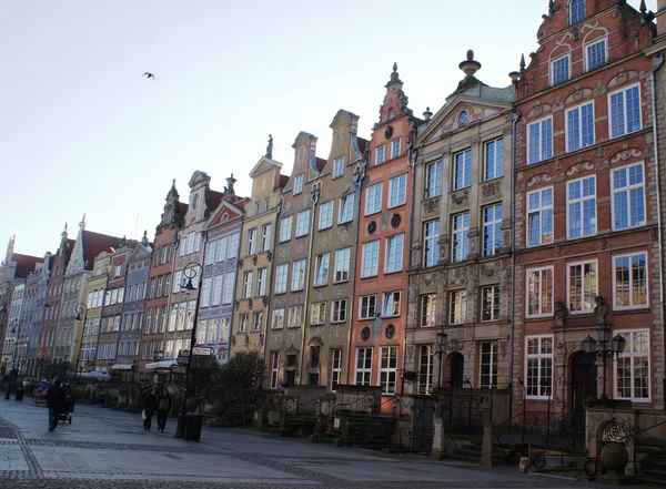 Arquitectura y edificios en Gdansk, Polonia — Foto de Stock