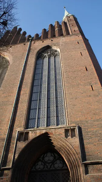 Architektur und Gebäude in Danzig, Polen — Stockfoto