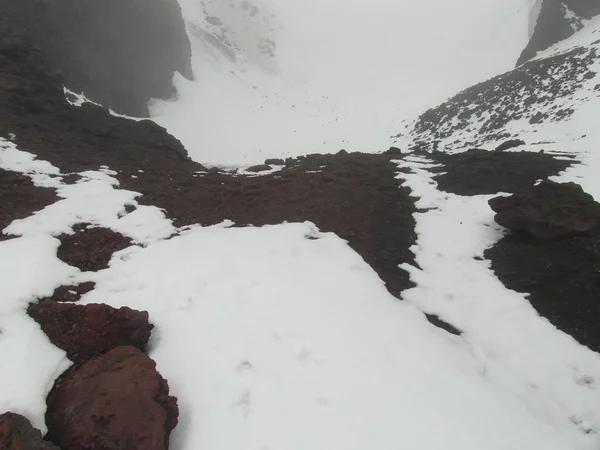 Volcán Etna, isla de Sicilia en Italia — Foto de Stock