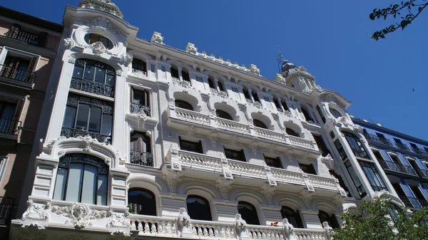 Architecture and nature of Madrid, Spain — Stock Photo, Image